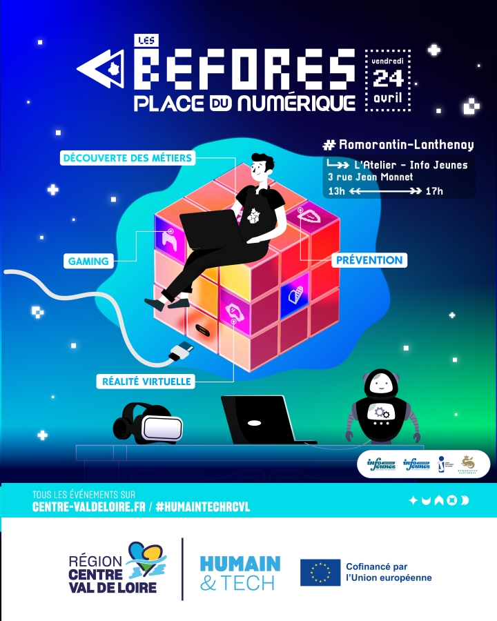 BEFORE PLACE DU NUMERIQUE à Romorantin-Lanthenay le 24 avril 2026
